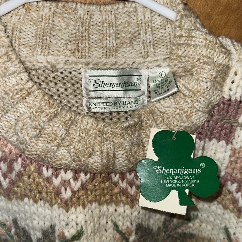 NWT Shenanigans Women’s Sweater - Picture 2 of 8